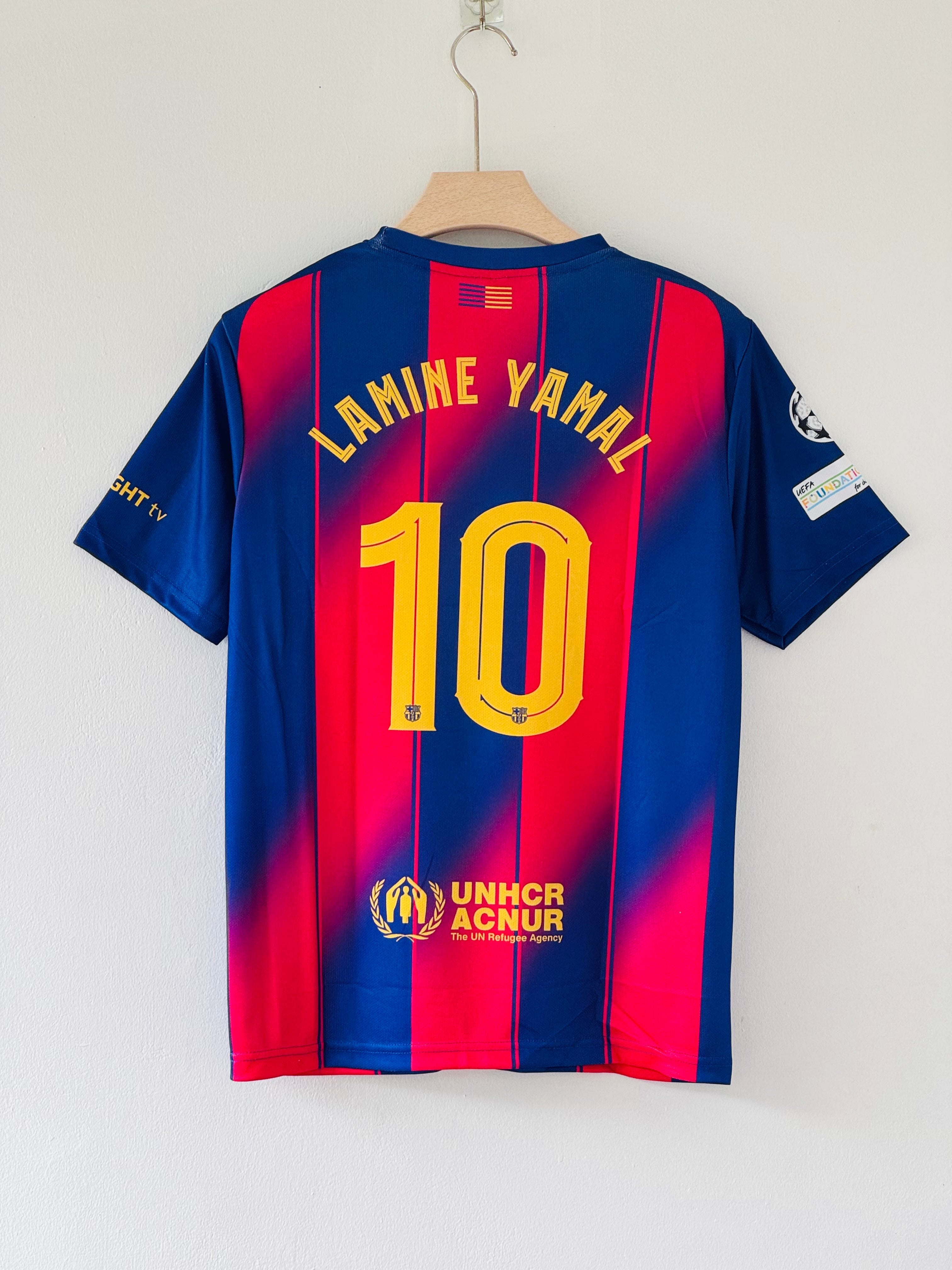 Barça 2025/26 Home Jersey – Lamine Yamal Edition