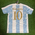 Diego Maradona Argentina Anniversary Commemorative Jersey