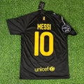 Lionel Messi Black Barcelona 2011/12 Retro Kit Jersey